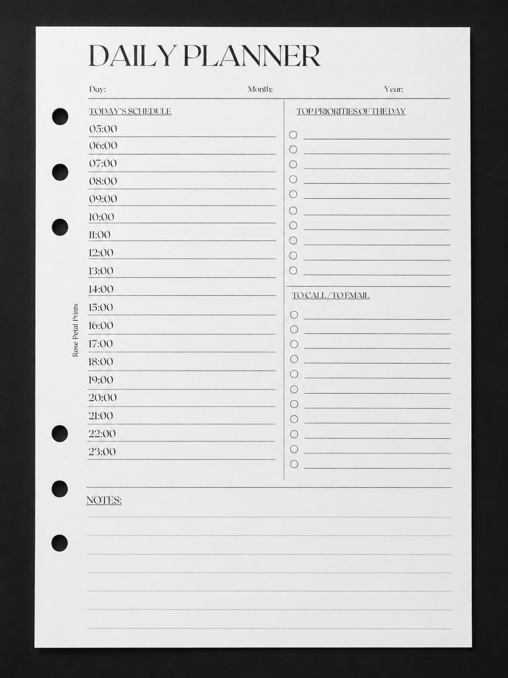 Daily Planner