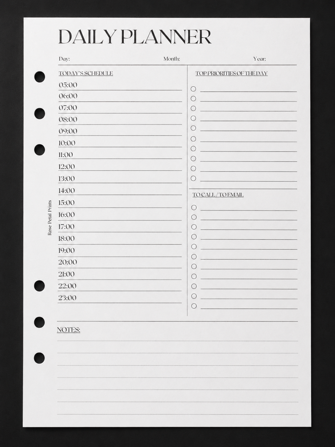 Daily Planner