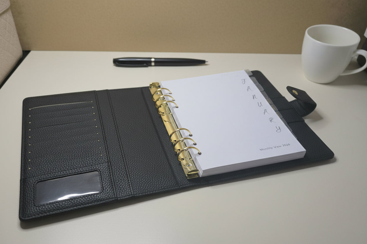A5 Frosted Top Tab Dividers