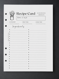 Recipe Cards (25 Pack)