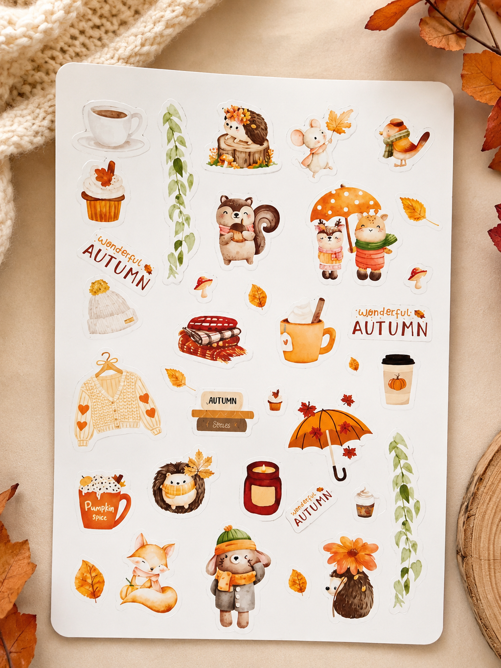 Autumn Stickers